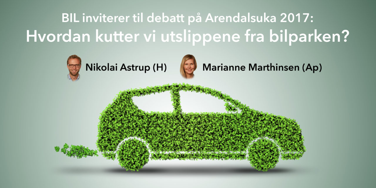 BIL på Arendalsuka: Hvordan kutte CO2-utslipp fra biltrafikken?